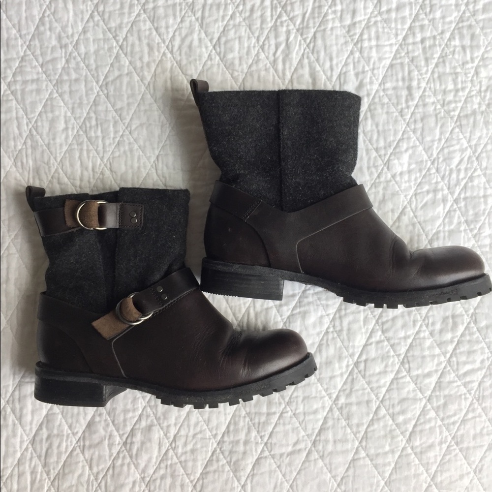Woolrich women’s leather boots